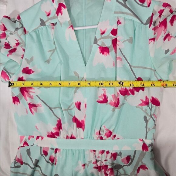 Alex Marie Elise cherry blossom Sheath Dress sz 4 - Picture 10 of 12